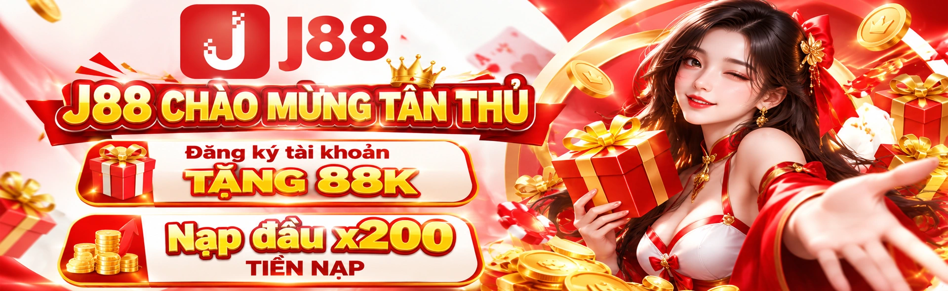 J88 chào mừng tân thủ